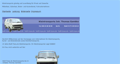 Desktop Screenshot of bulli-trans.de